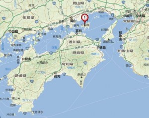 小豆島map